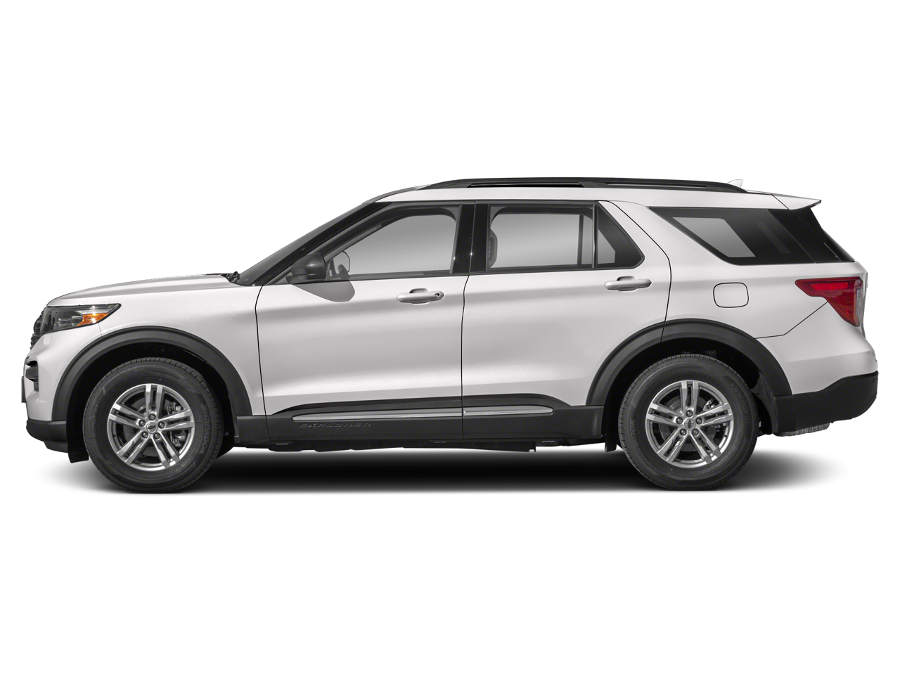 2023 Ford Explorer — rear three-quarter view