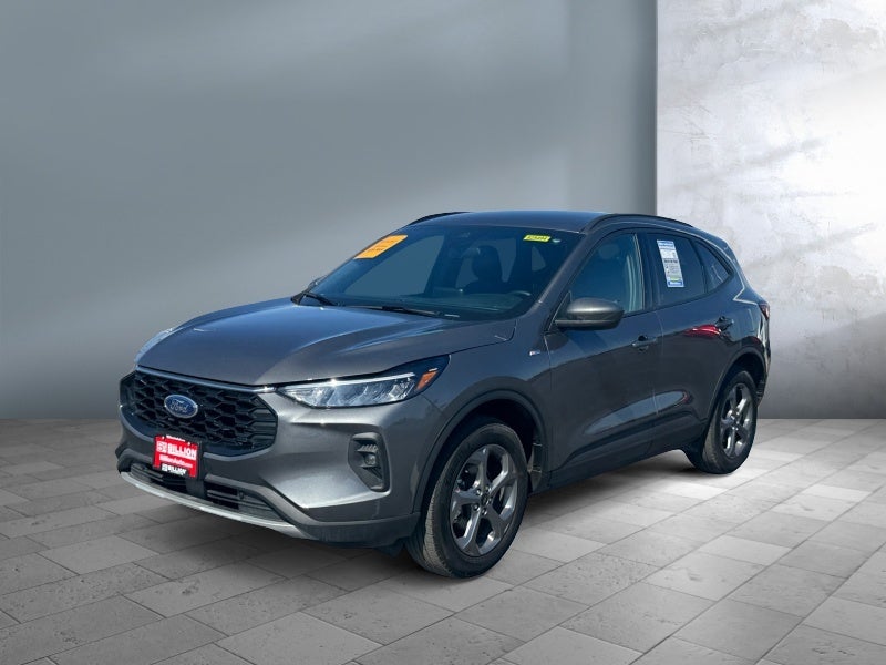 2025 Ford Escape ST-Line Select in Carbonized Gray Metallic — front three-quarter view