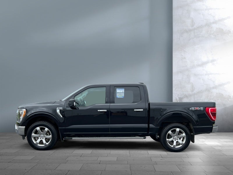 2021 Ford F-150 — rear three-quarter view