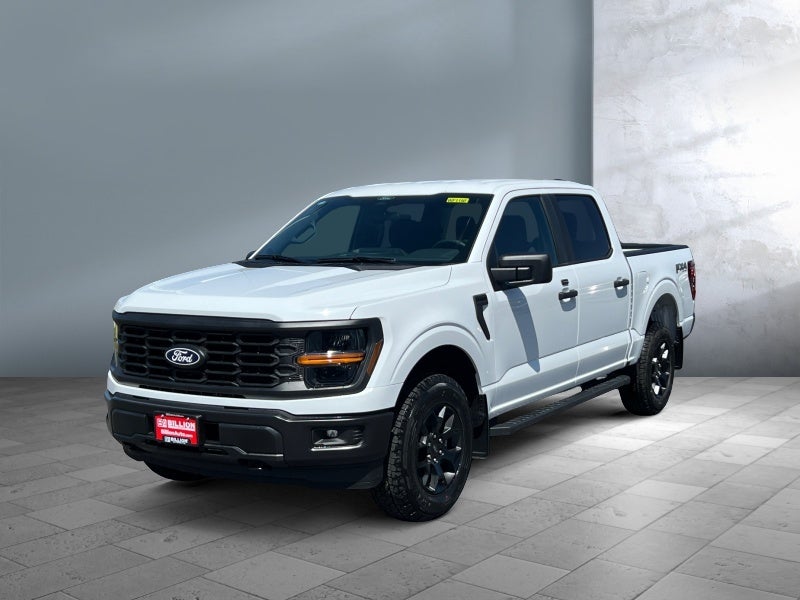 2026 Ford F-150 STX in Oxford White — front three-quarter view