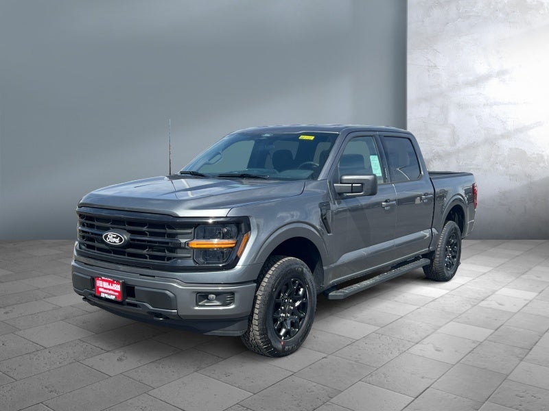 2026 Ford F-150 XLT in Carbonized Gray Metallic — front three-quarter view