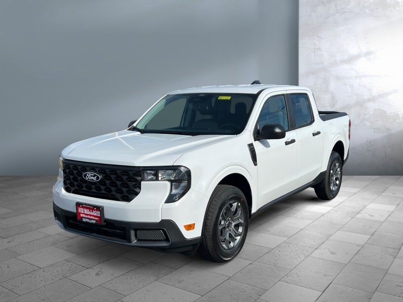 2026 Ford Maverick XLT in Oxford White — front three-quarter view