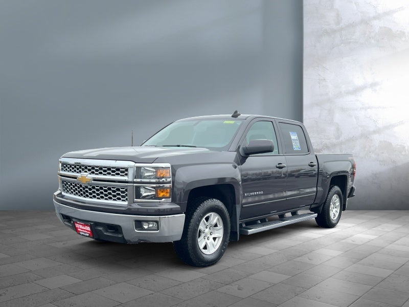 2015 Chevrolet Silverado 1500 LT in Tungsten Metallic — front three-quarter view